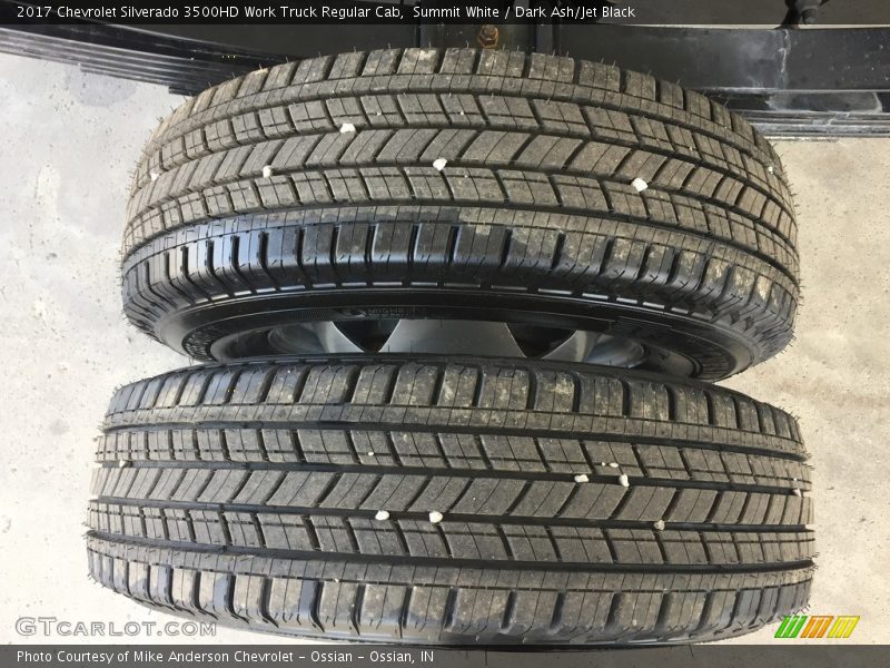 Summit White / Dark Ash/Jet Black 2017 Chevrolet Silverado 3500HD Work Truck Regular Cab