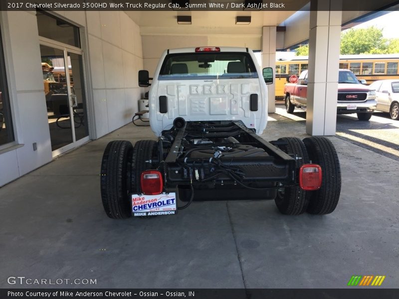 Summit White / Dark Ash/Jet Black 2017 Chevrolet Silverado 3500HD Work Truck Regular Cab