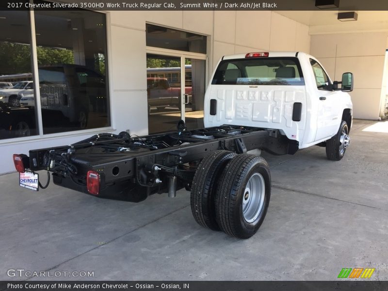 Summit White / Dark Ash/Jet Black 2017 Chevrolet Silverado 3500HD Work Truck Regular Cab