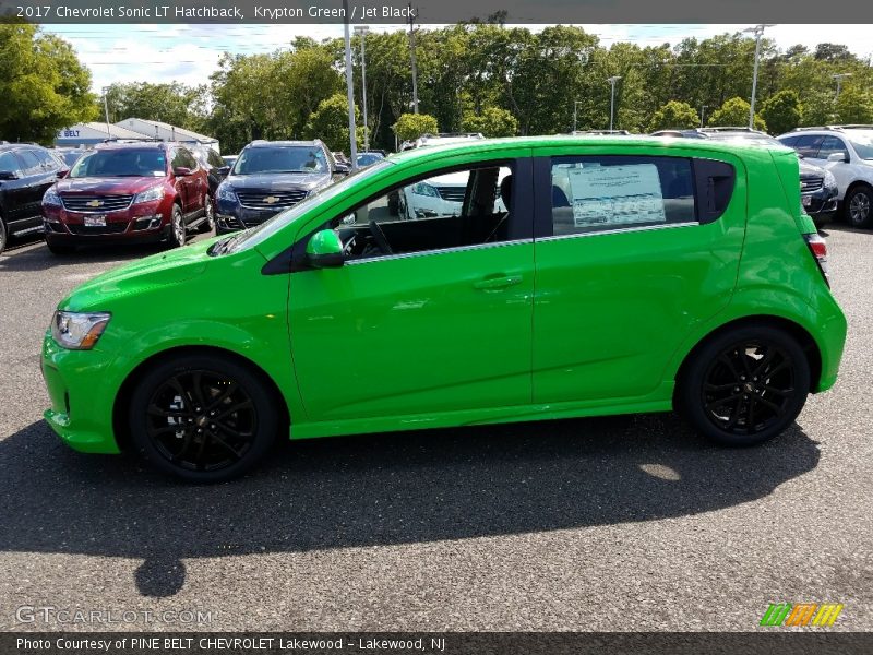  2017 Sonic LT Hatchback Krypton Green