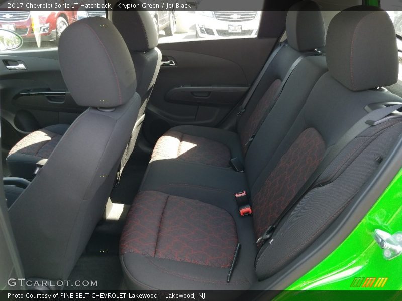 Krypton Green / Jet Black 2017 Chevrolet Sonic LT Hatchback