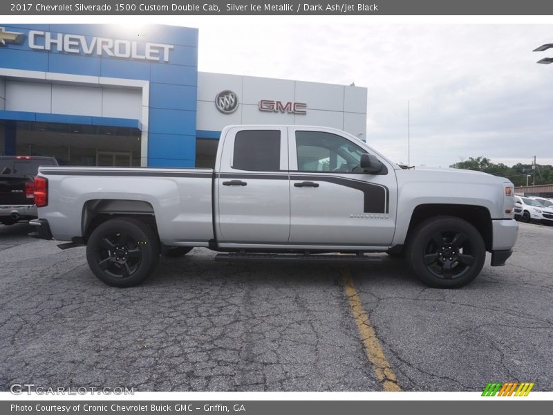  2017 Silverado 1500 Custom Double Cab Silver Ice Metallic