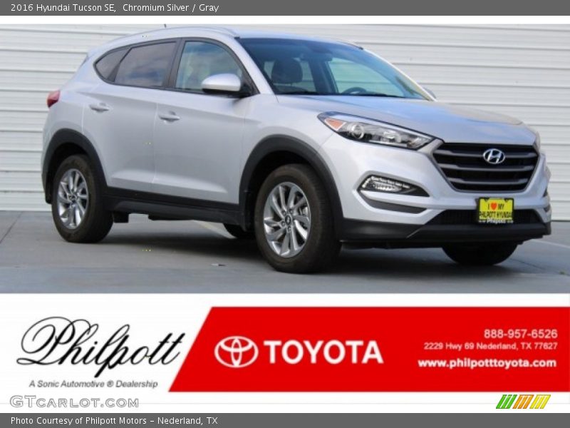 Chromium Silver / Gray 2016 Hyundai Tucson SE