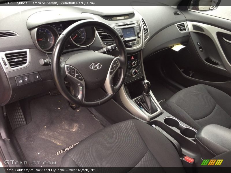 Venetian Red / Gray 2015 Hyundai Elantra SE Sedan