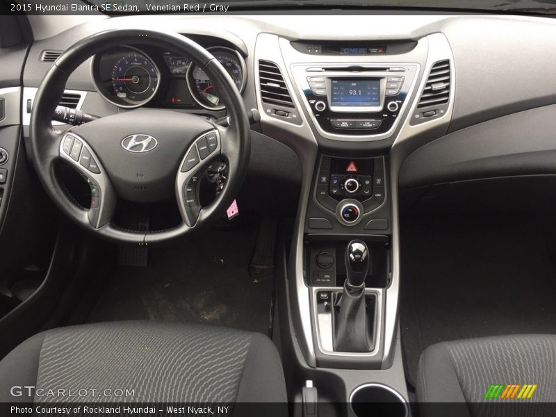 Venetian Red / Gray 2015 Hyundai Elantra SE Sedan