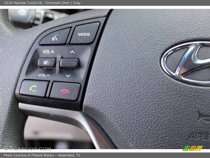 Chromium Silver / Gray 2016 Hyundai Tucson SE