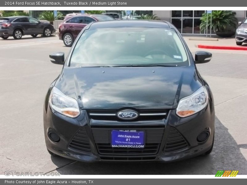 Tuxedo Black / Medium Light Stone 2014 Ford Focus SE Hatchback