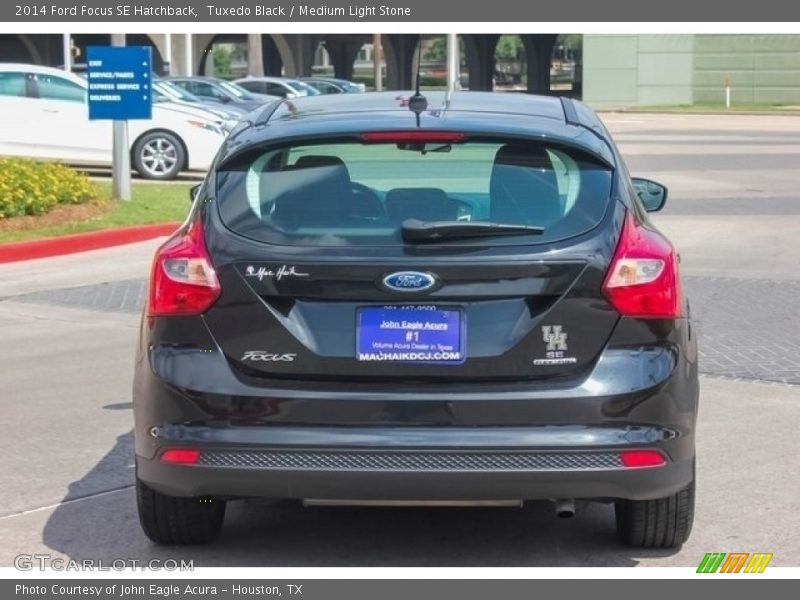 Tuxedo Black / Medium Light Stone 2014 Ford Focus SE Hatchback