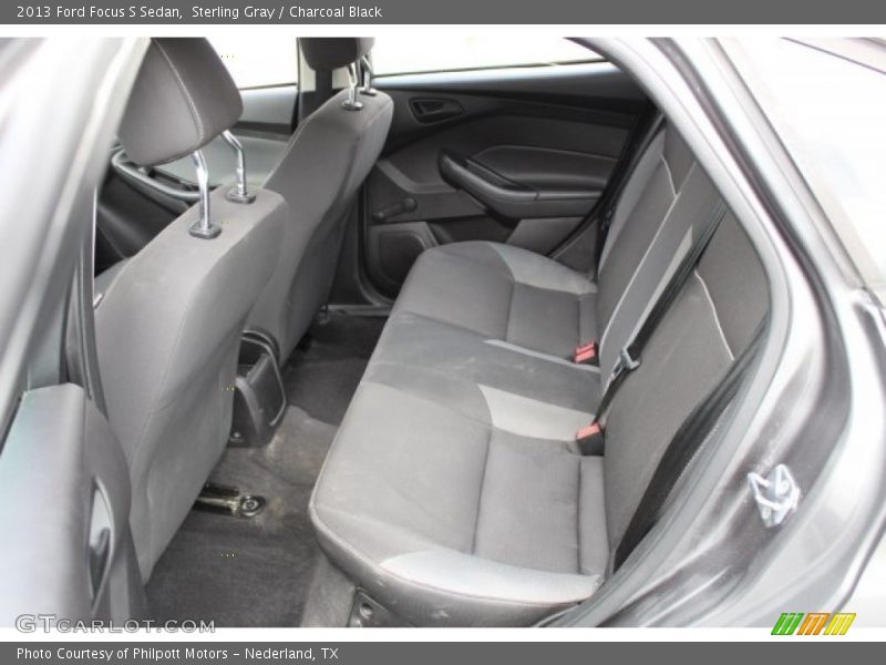 Sterling Gray / Charcoal Black 2013 Ford Focus S Sedan