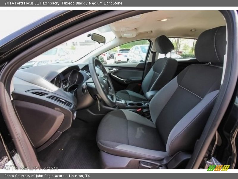 Tuxedo Black / Medium Light Stone 2014 Ford Focus SE Hatchback