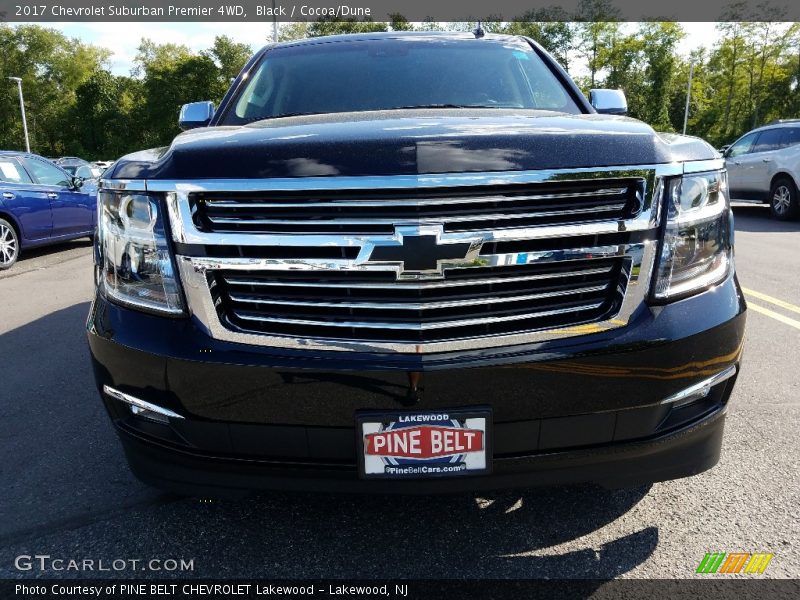 Black / Cocoa/Dune 2017 Chevrolet Suburban Premier 4WD