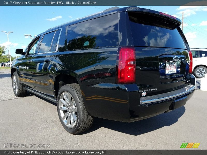 Black / Cocoa/Dune 2017 Chevrolet Suburban Premier 4WD