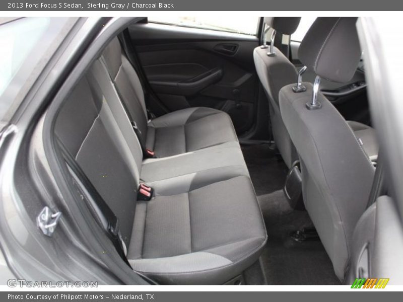 Sterling Gray / Charcoal Black 2013 Ford Focus S Sedan