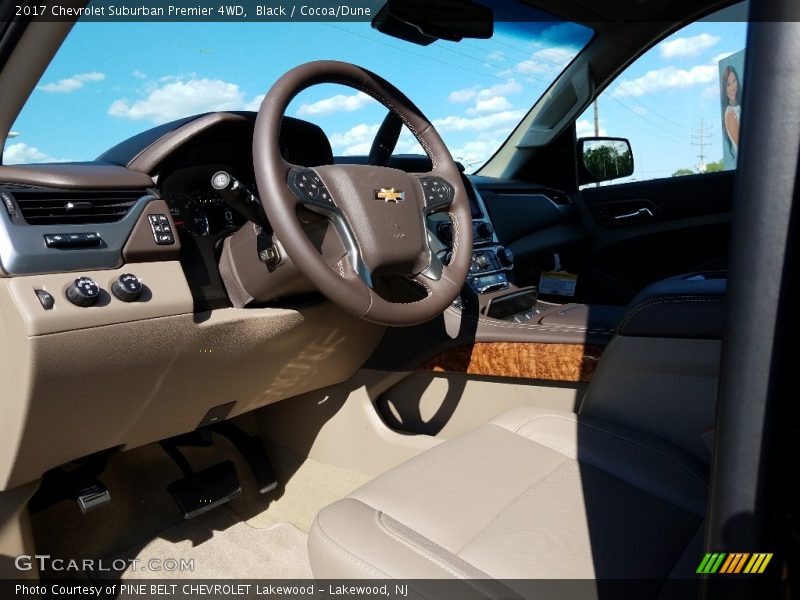 Black / Cocoa/Dune 2017 Chevrolet Suburban Premier 4WD
