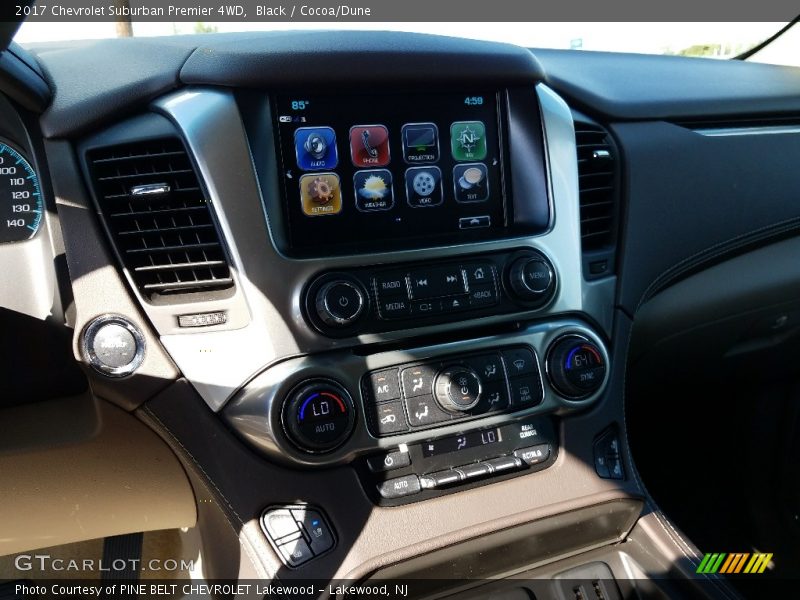 Black / Cocoa/Dune 2017 Chevrolet Suburban Premier 4WD