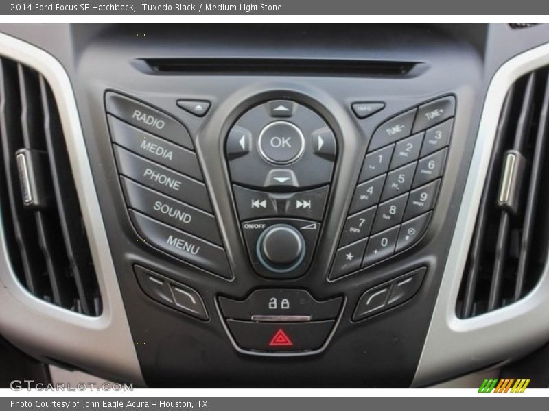 Tuxedo Black / Medium Light Stone 2014 Ford Focus SE Hatchback