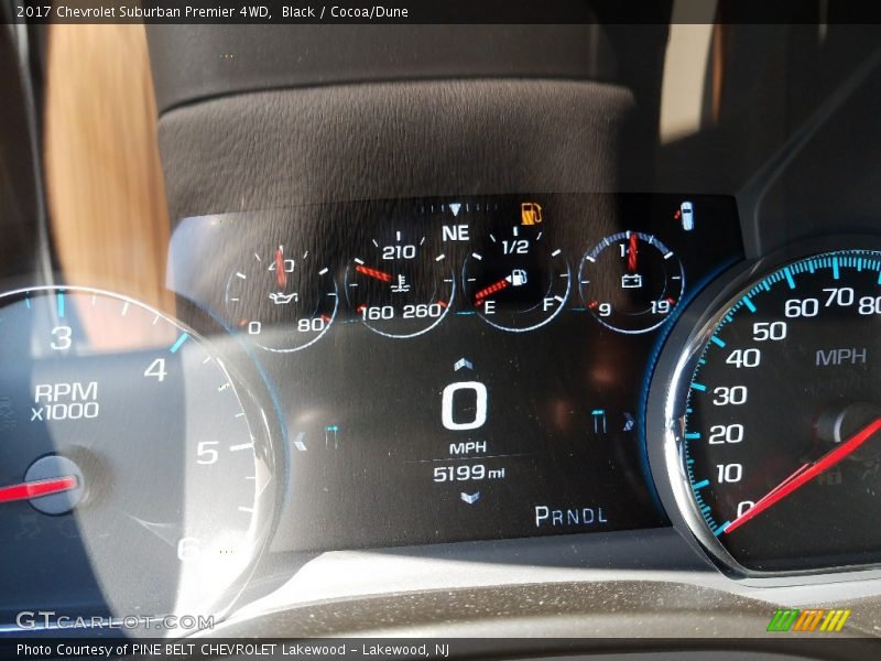 Black / Cocoa/Dune 2017 Chevrolet Suburban Premier 4WD