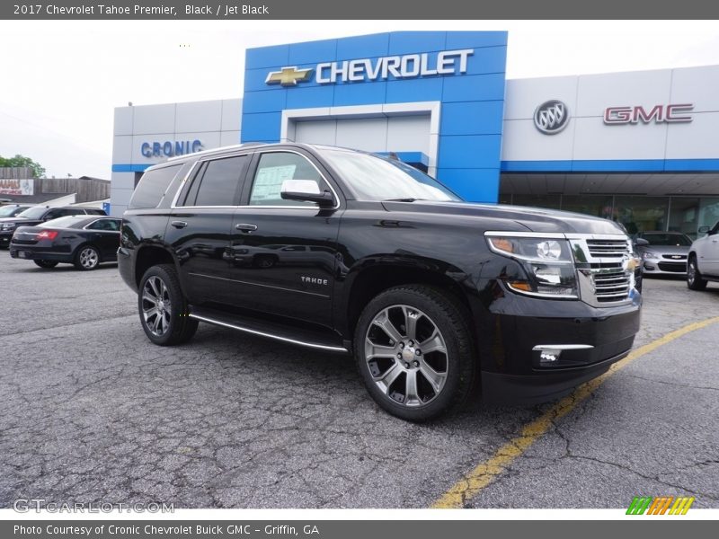 Black / Jet Black 2017 Chevrolet Tahoe Premier