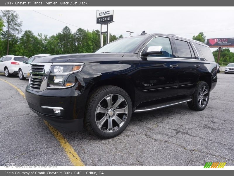 Black / Jet Black 2017 Chevrolet Tahoe Premier
