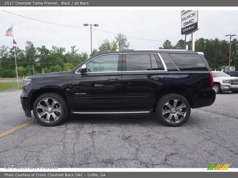 Black / Jet Black 2017 Chevrolet Tahoe Premier