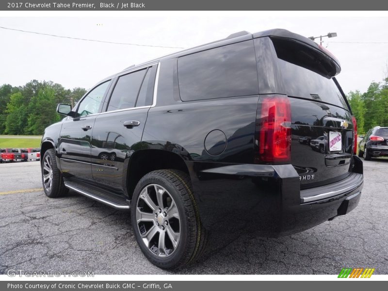 Black / Jet Black 2017 Chevrolet Tahoe Premier