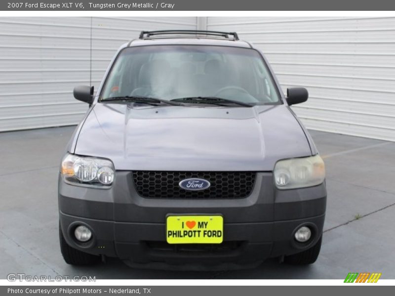Tungsten Grey Metallic / Gray 2007 Ford Escape XLT V6