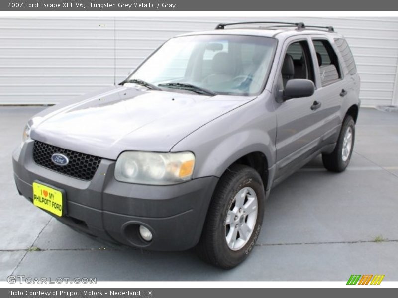 Tungsten Grey Metallic / Gray 2007 Ford Escape XLT V6