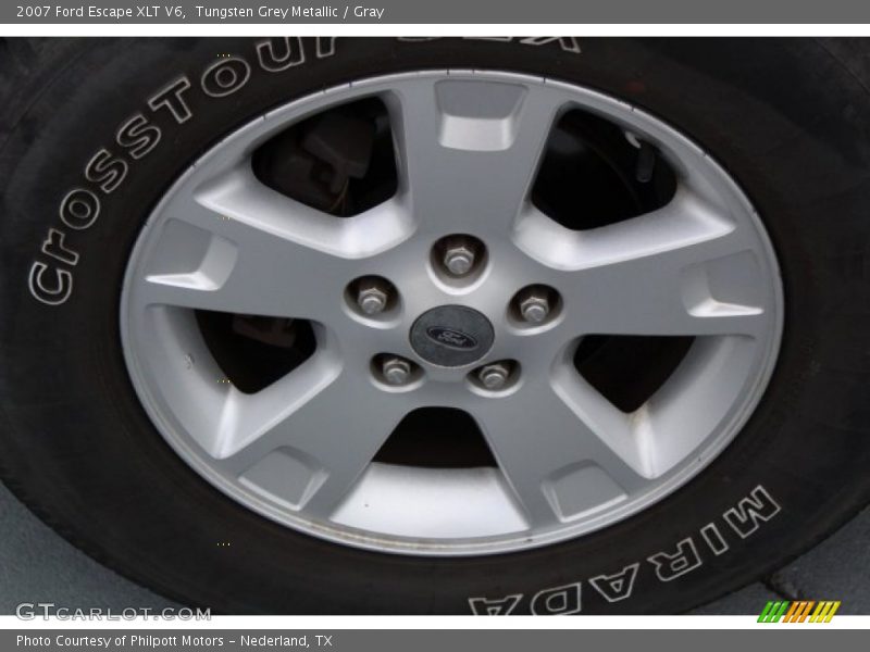 Tungsten Grey Metallic / Gray 2007 Ford Escape XLT V6