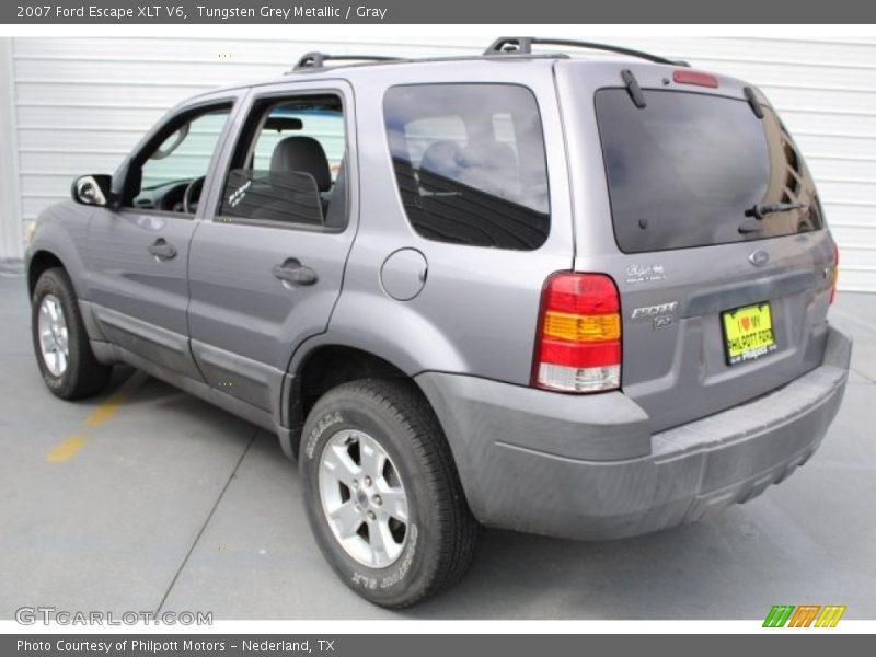 Tungsten Grey Metallic / Gray 2007 Ford Escape XLT V6