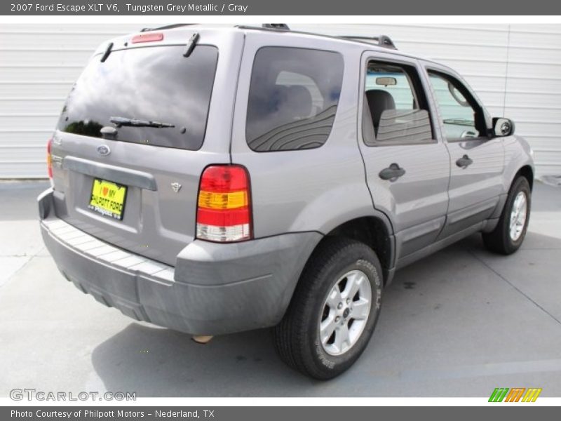 Tungsten Grey Metallic / Gray 2007 Ford Escape XLT V6