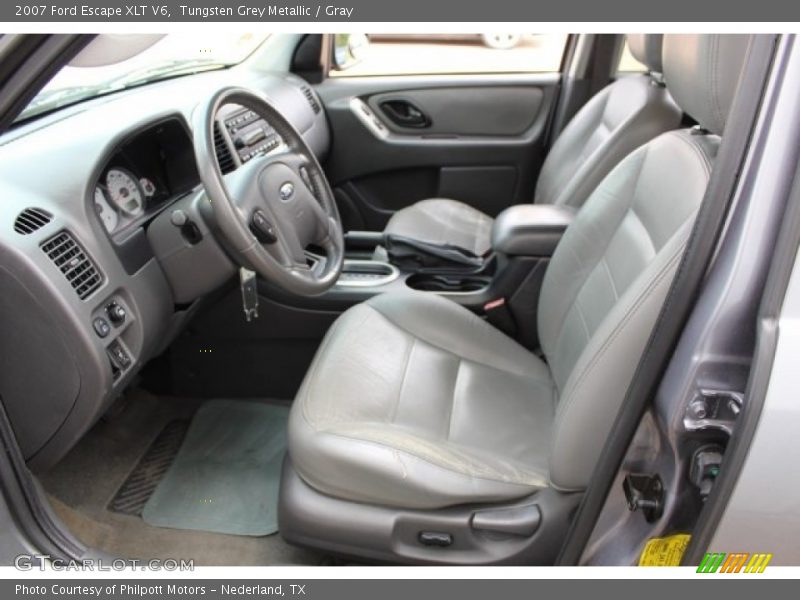 Tungsten Grey Metallic / Gray 2007 Ford Escape XLT V6