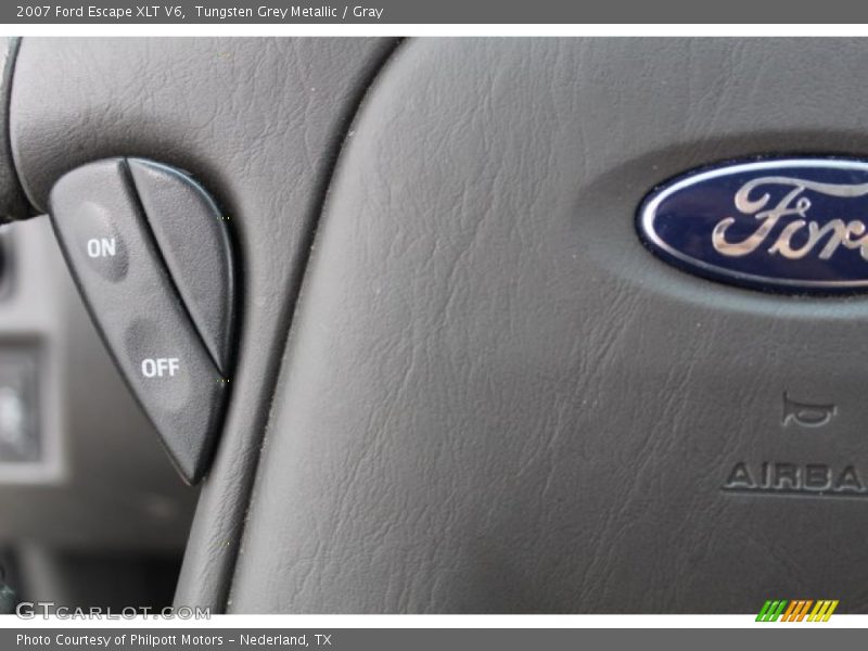 Tungsten Grey Metallic / Gray 2007 Ford Escape XLT V6