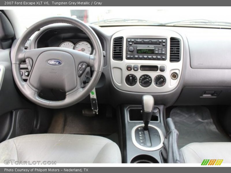 Tungsten Grey Metallic / Gray 2007 Ford Escape XLT V6