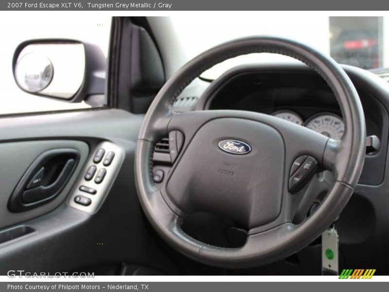 Tungsten Grey Metallic / Gray 2007 Ford Escape XLT V6
