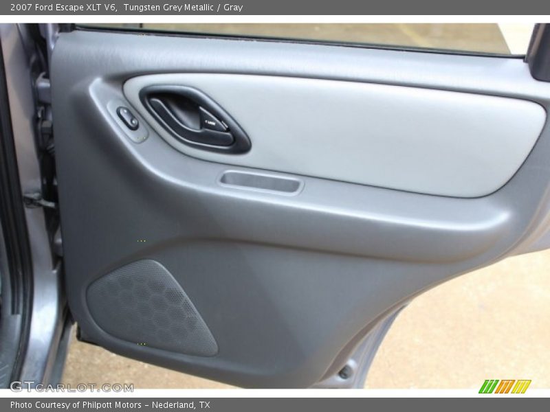 Tungsten Grey Metallic / Gray 2007 Ford Escape XLT V6