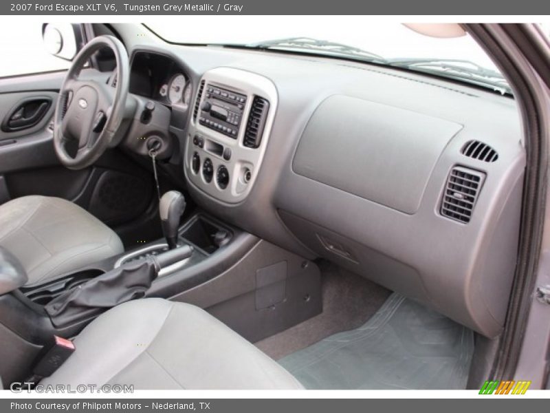 Tungsten Grey Metallic / Gray 2007 Ford Escape XLT V6