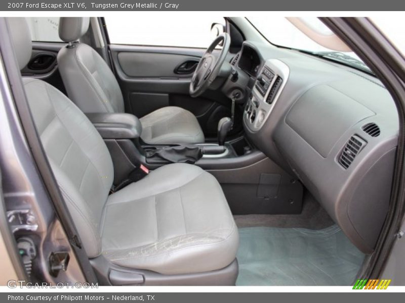 Tungsten Grey Metallic / Gray 2007 Ford Escape XLT V6
