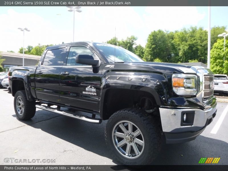 Onyx Black / Jet Black/Dark Ash 2014 GMC Sierra 1500 SLE Crew Cab 4x4