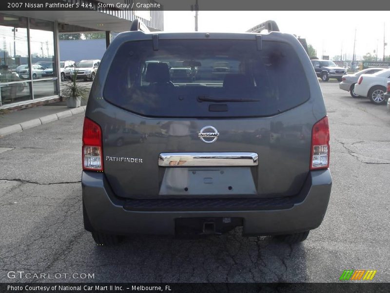 Storm Gray / Graphite 2007 Nissan Pathfinder S 4x4
