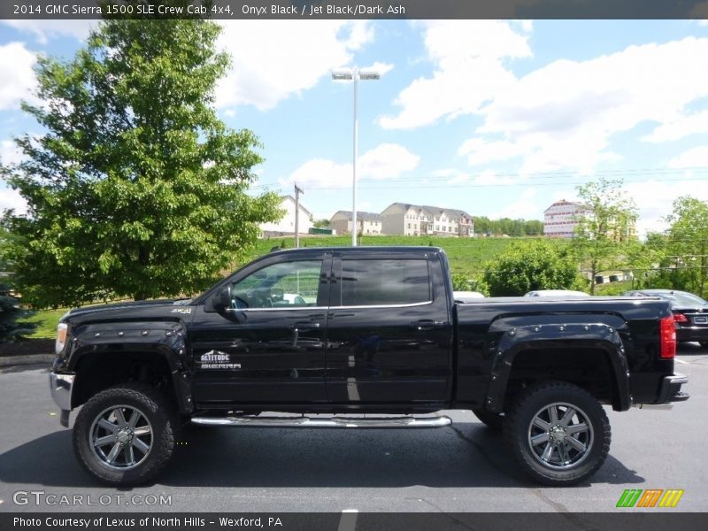 Onyx Black / Jet Black/Dark Ash 2014 GMC Sierra 1500 SLE Crew Cab 4x4