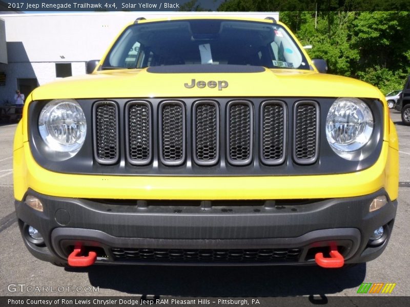 Solar Yellow / Black 2017 Jeep Renegade Trailhawk 4x4