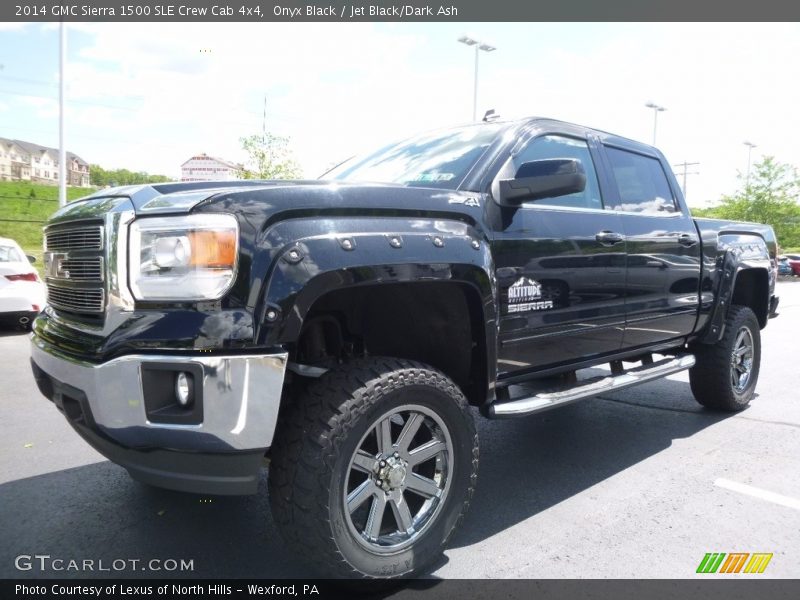 Onyx Black / Jet Black/Dark Ash 2014 GMC Sierra 1500 SLE Crew Cab 4x4