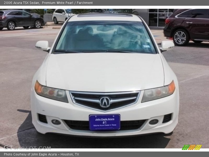 Premium White Pearl / Parchment 2006 Acura TSX Sedan