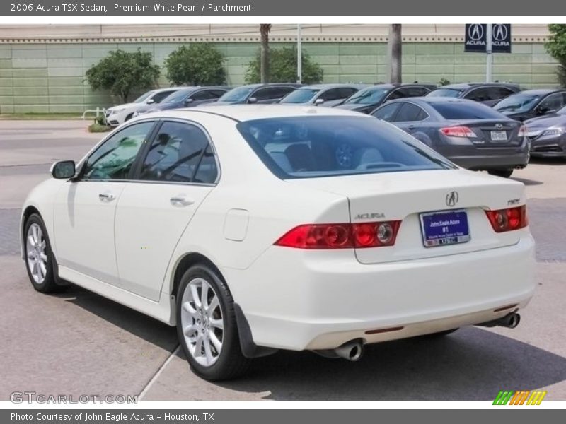 Premium White Pearl / Parchment 2006 Acura TSX Sedan