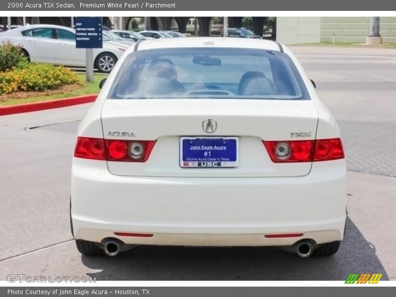 Premium White Pearl / Parchment 2006 Acura TSX Sedan