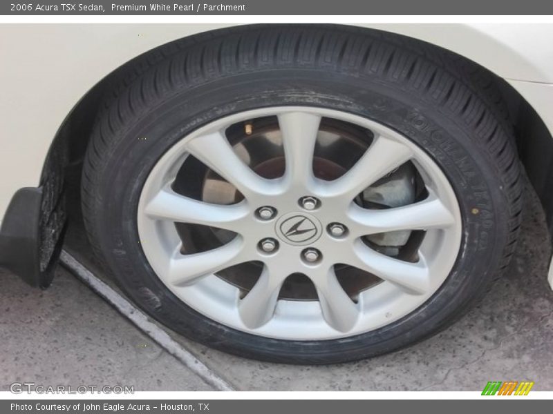 Premium White Pearl / Parchment 2006 Acura TSX Sedan