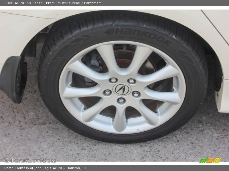 Premium White Pearl / Parchment 2006 Acura TSX Sedan