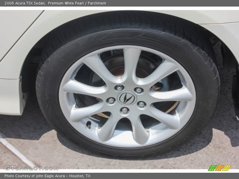 Premium White Pearl / Parchment 2006 Acura TSX Sedan