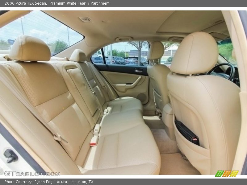 Premium White Pearl / Parchment 2006 Acura TSX Sedan