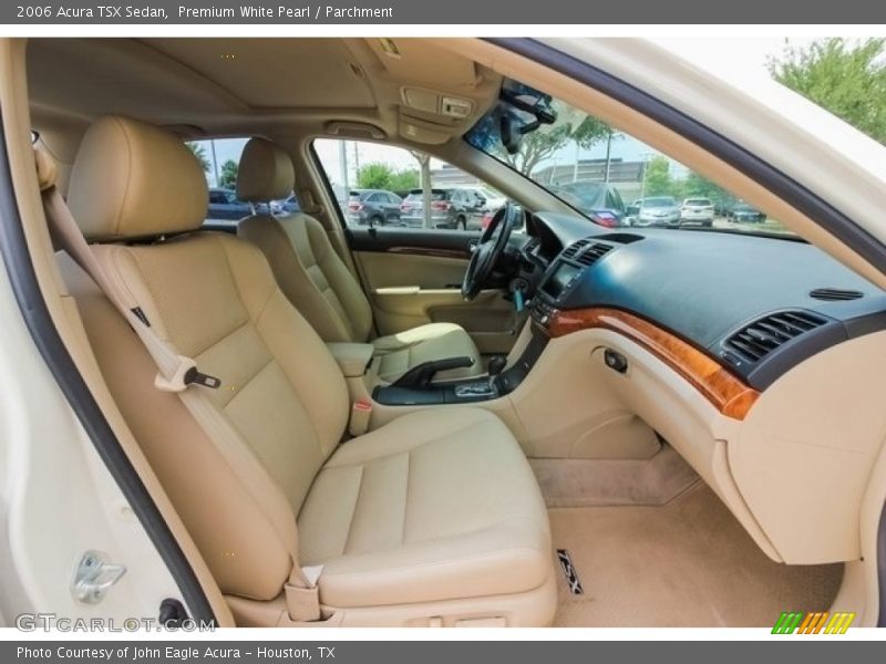 Premium White Pearl / Parchment 2006 Acura TSX Sedan